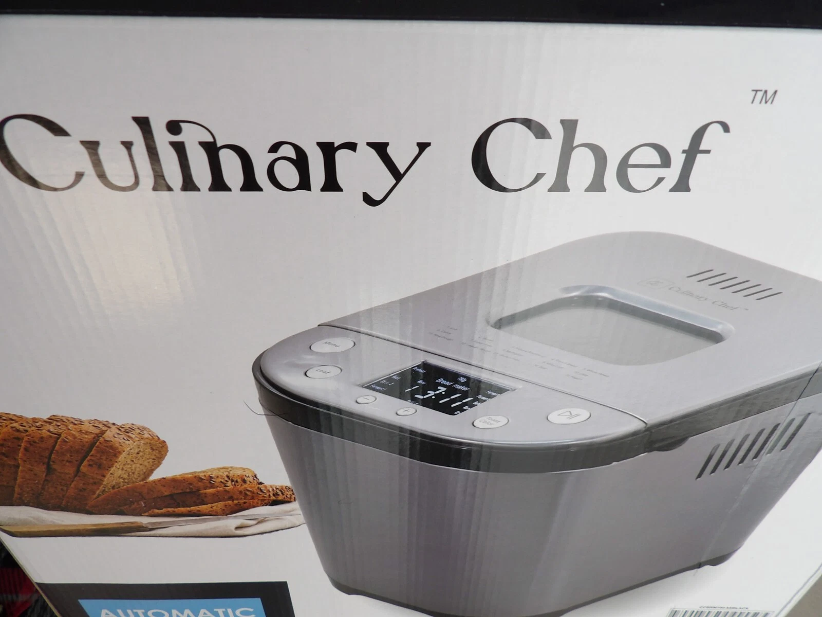 Culinary Chef Bread Maker Machine with Nonstick Bowl
Opens in a new window or tab