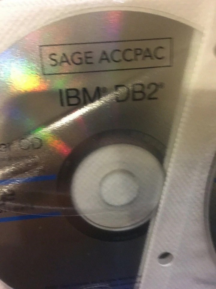 Brand New SAGE ACCPAC for IBM DB2 Master CDs. Never Used. - Image 3 of 3