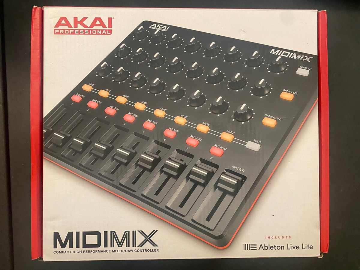 Akai Professional MIDI MIX（MIDIMIX） Akai Professional MIDImix - USB MIDI Controller Mixer with