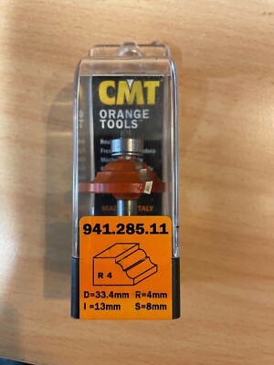 CMT HW Römischer Profilfräser mit Anlaufring R = 4 mm Art.941.285.11