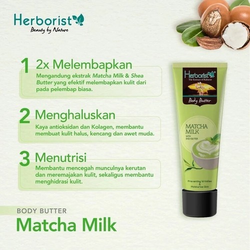Herborist, Body Butter, 80g, Matcha Milk (Pack of 1) - Picture 3 of 6