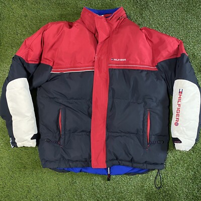 Tommy Hilfiger Jacke Blau WeiÃƒÂŸ Rot Vintage Tommy Hilfiger