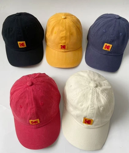 KODAK APPAREL Wahlen Relaxed Fit Baseball Caps Unisex Size Hat Hot