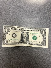 外国旧货币 1美元美国纸币错误| eBay