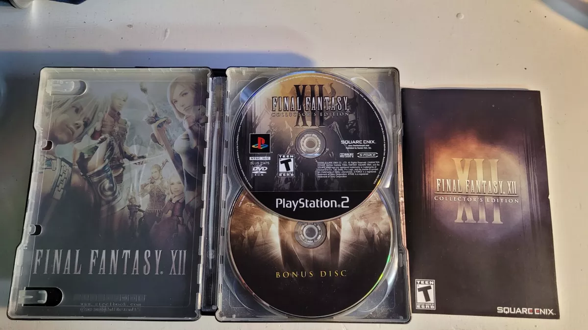 Final Fantasy XII Collector's Edition Sony Playstation 2 Game