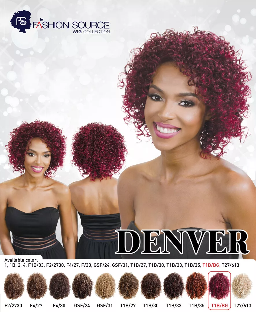 Short Chin Length Perm Spiral Curls Synthetic Full Wig Denver eBay