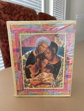 Generations Keepsake Box  Photo Album Set Keith Mallett Artwork Africa 2001 NEW