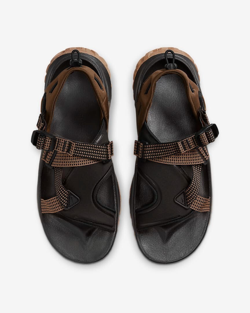 NEW MENS NIKE ONEONTA TRAIL SANDALS BLACK BROWN SZ 12 | eBay