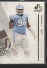 SYLVESTER WILLIAMS 2013 SP AUTHENTIC CANVAS COLLECTION ROOKIE CARD #CC-38