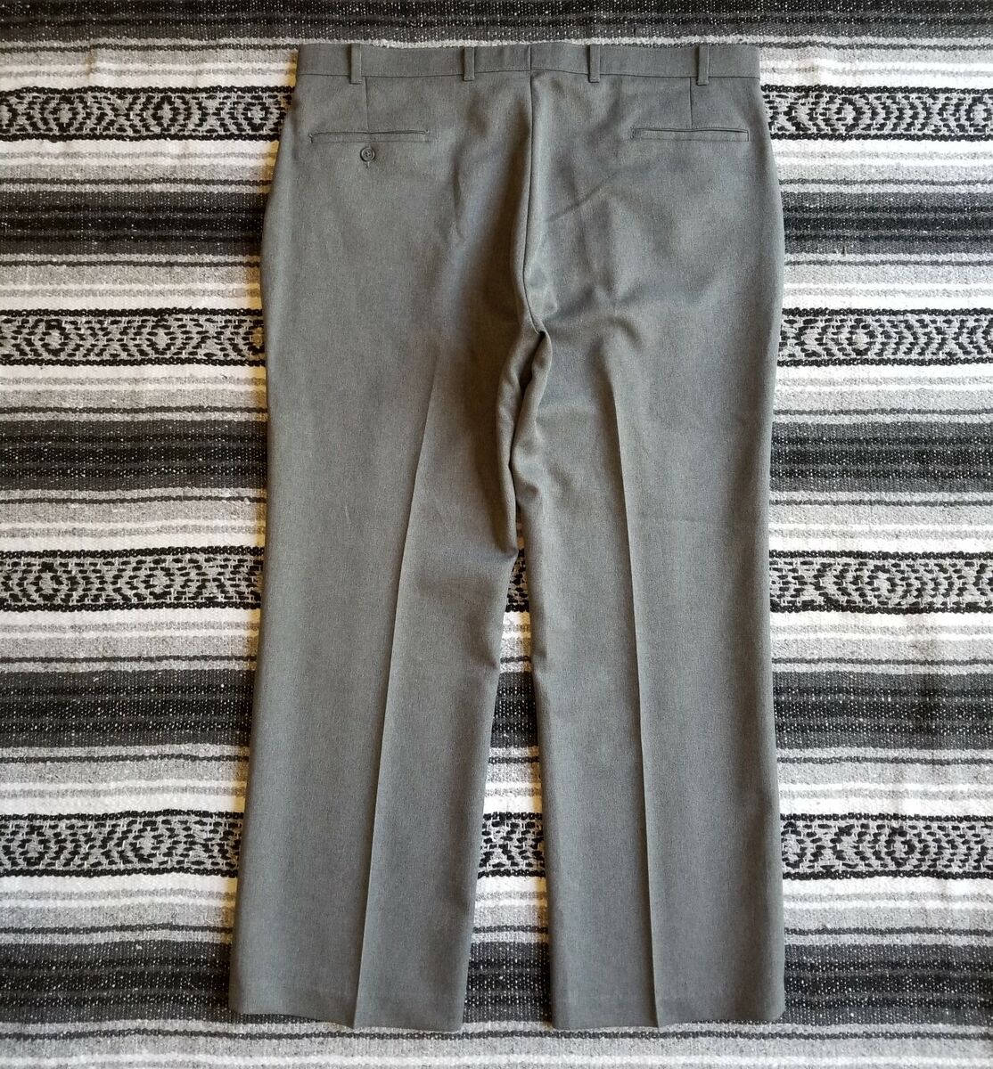 Vtg Levi's Action Slacks 40 Straight Leg Polyester Pants Vtg Levi's Action Slacks 40 Straight Leg Polyester Pants