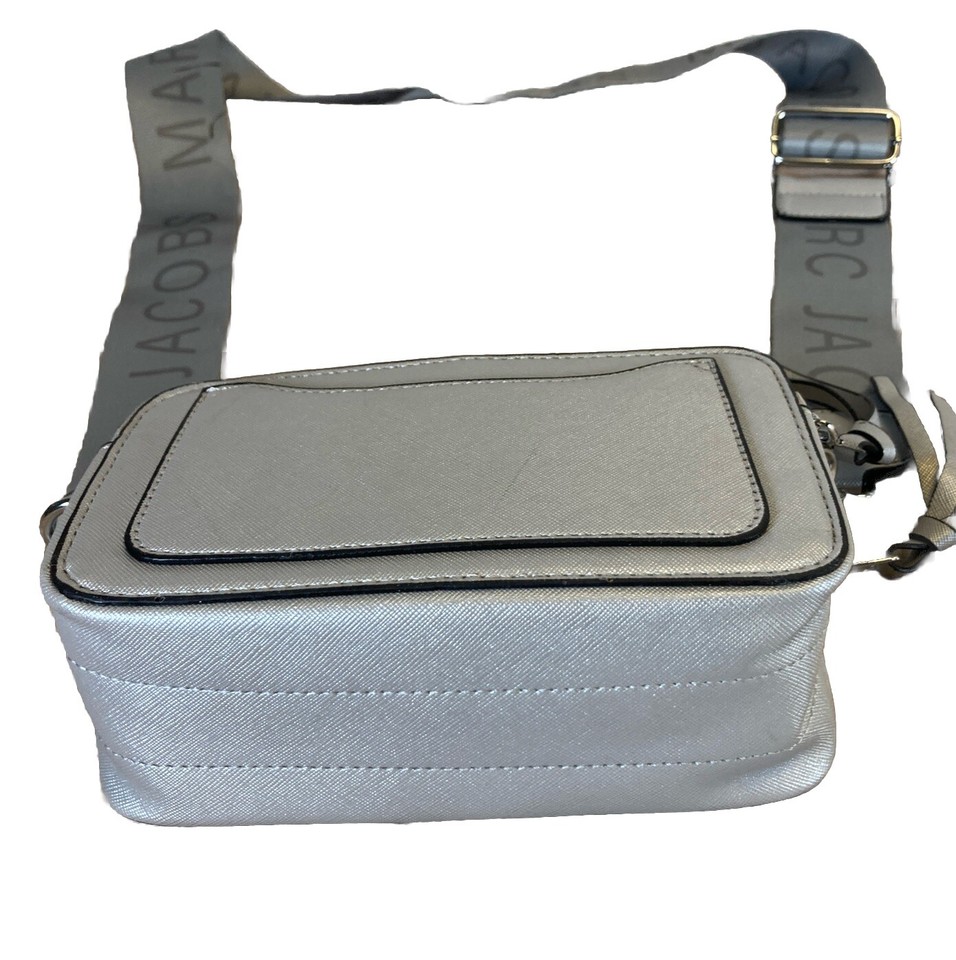 Marc Jacobs Snapshot Bag Camera Bag Silhouette Black White Grey With