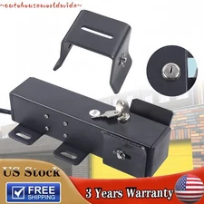 Black LM149 24V Electric Lock Automatic Swing Sliding Gate Opener Remote Control