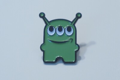 Peccy Alien Employee Sci-fi Pin Amazon Gaming