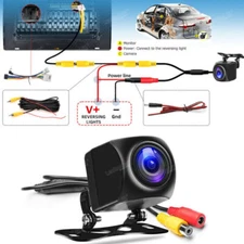 170° CMOS Car Rear View Backup Camera Reverse HD Night Vision Waterproof CAM Kit