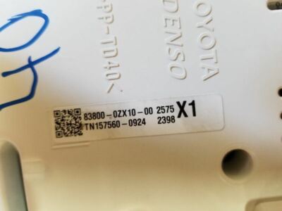 Speedometer Cluster MPH ID 83800-0ZX00 Fits 14-16 COROLLA 1884 | eBay