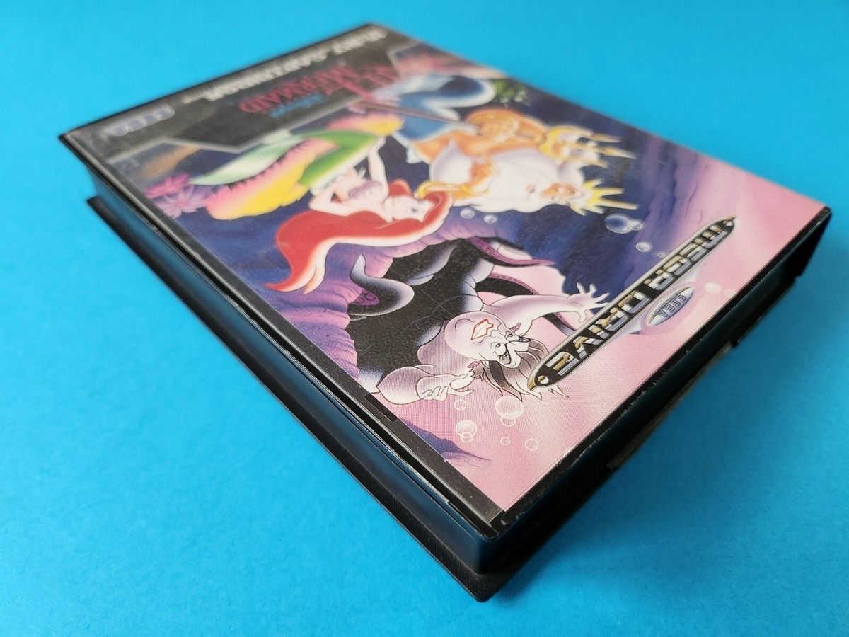 Ariel The Little Mermaid – La Petite Sirène – SEGA Mega Drive – PAL – 1992 Manuel Inclus