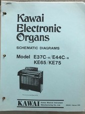 Kawai Model E37C-B/E44C-B, KE65/KE75 Schematic Diagrams