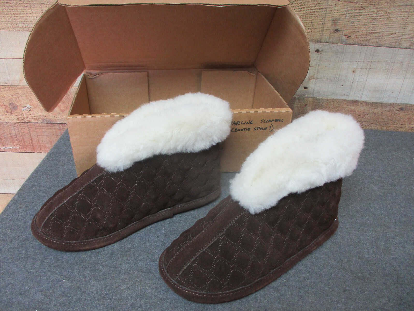 Shearling Bootie Style Slippers Women's 