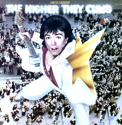 David Cassidy - The Higher They Climb, The Harder They Fall LP (VG/VG) .