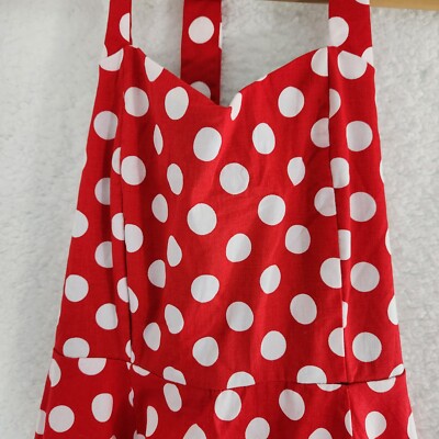 strapless open back dress DAISY DRESS IN RED PRINT main image 1
