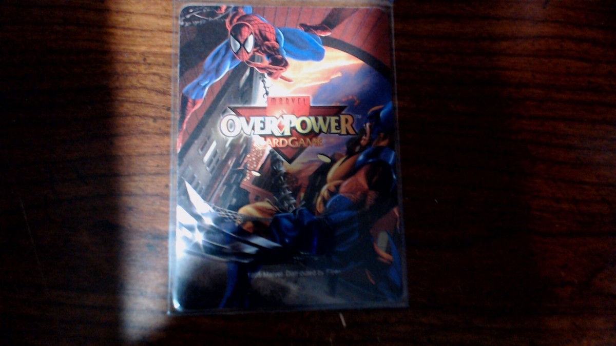 Overpower card game marvel Loki ロキ マーベル 1995 Marvel Overpower Card Game - Loki 4 - Excellent
