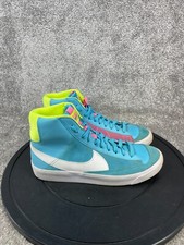 Nike Shoes Boys Size 7 Blazer Mid 77 Athletic Sneaker Blue Lace Up High Top