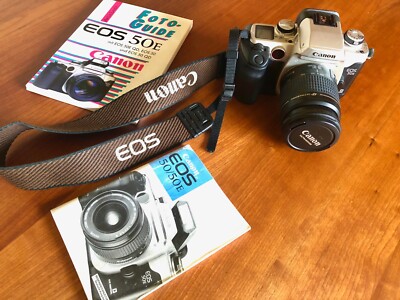 CANON EOS 50E Eye Control SLR analog + Canon EF 28-80 + Fotoguide
