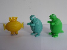 Lot de 3 oeufs Kaiju - Monster Egg KO Godzilla Ghidorah Gamera (C185)