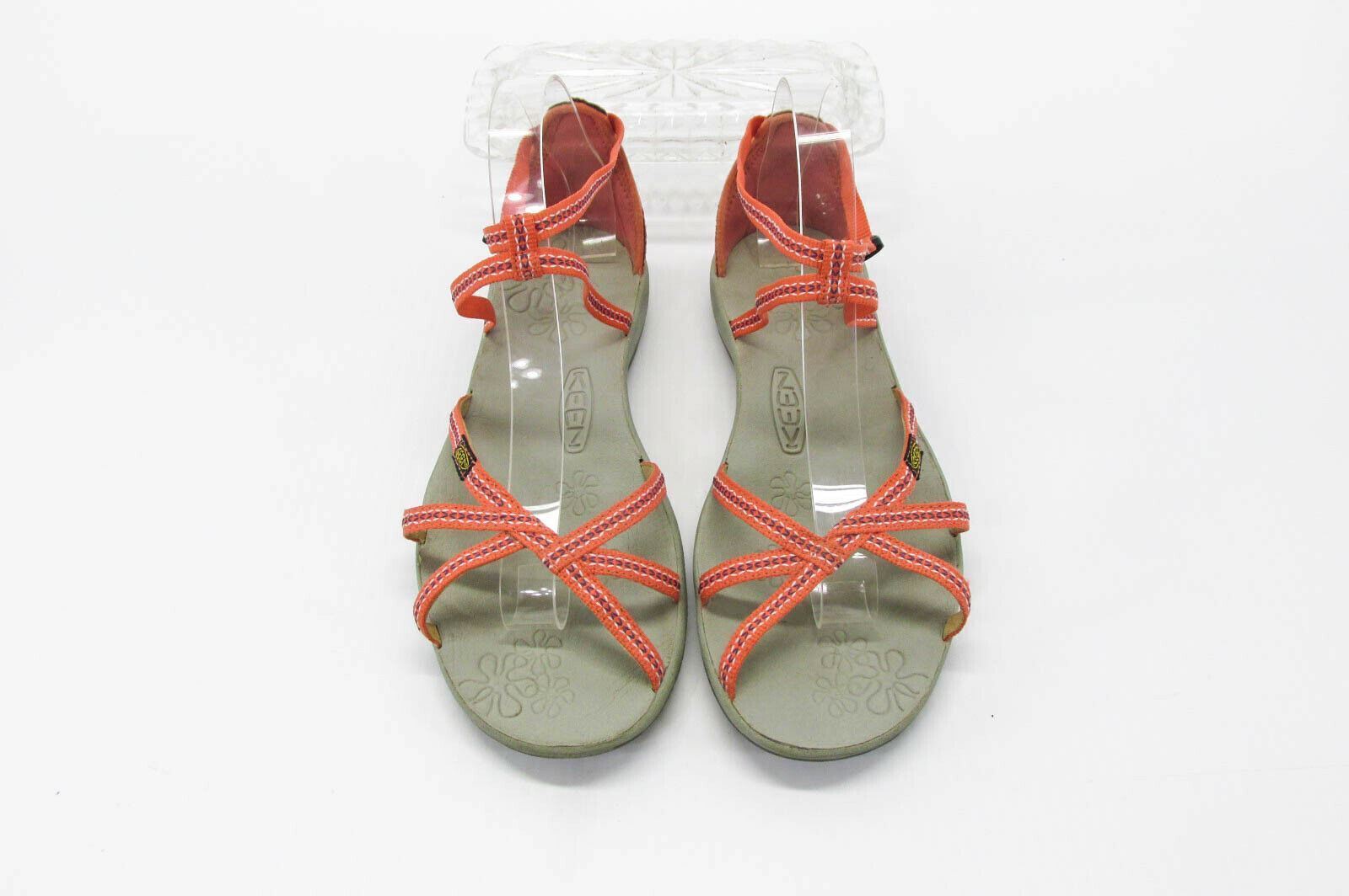 Scarpa donna Keen La Paz taglia 10 5M sandalo sportivo cinturino alla caviglia usata qp