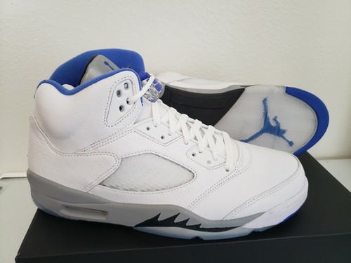 Air Jordan 5 Stealth 2.0 White Blue 