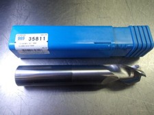 Kyocera/SGS 1" 3 Flute Carbide CR Endmill 1" Shank .190" R 35811 LOC3586 