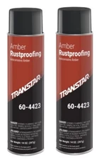Transtar 60-4423 Ready-to-Use Amber Rust Proofing Spray (14 oz.) (2 {Pack)