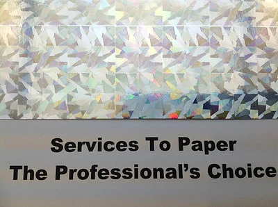 Carta Artigianale Olografica Metallizzata A4 300gsm 20 Fogli ** Nuova Stock **