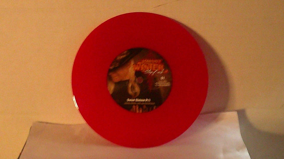 Johnny Winter,Megaforce,""Step Back"US,7" Box Set,2014 blues rock,7 singles,MINT Foto 2 de 4