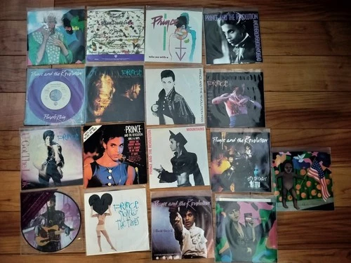 Prince Vinyl Singles Lot Of 17 - 7 Inch Records - Collector Bundle - Untested