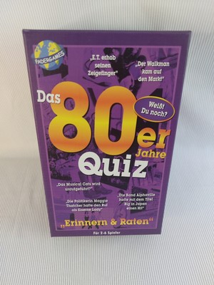 Pader Games, Das 80er Jahre Quiz