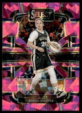 2024-25 Panini Select WNBA Pink Ice Prizms Kristi Toliver Washington Mystics #98