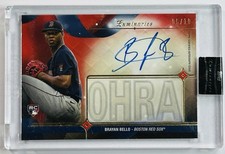 BRAYAN BELLO - 2023 Topps Luminaries Masters of the Mound ROOKIE AUTO RC RED /10