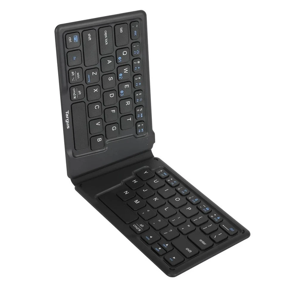 Targus Ergonomic Foldable UK QWERTY Bluetooth Antimicrobial Keyboard AKF003 - Image 3 of 4