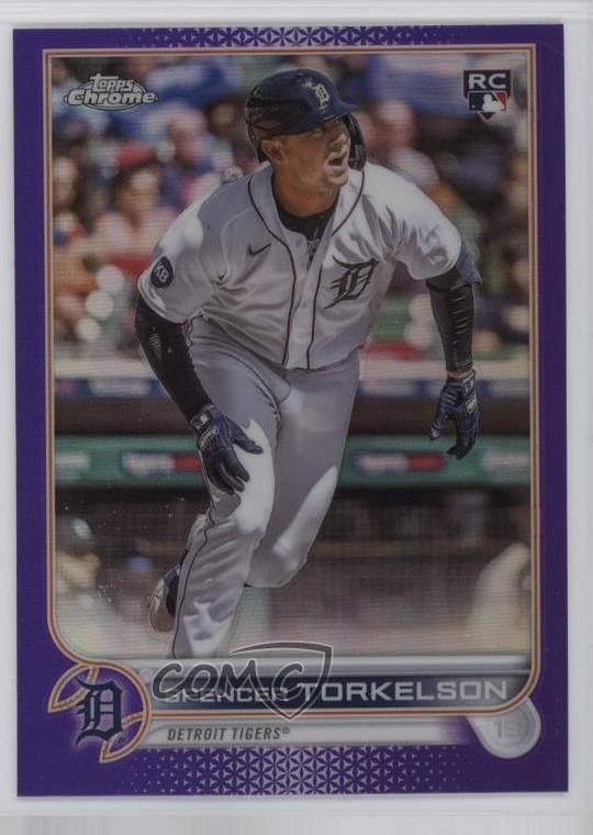 2022 Topps Chrome Update Purple Refractor Spencer Torkelson #USC100 zo6