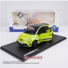 Solido 1/18 FIAT F595 ABARTH Metal Diecast Model Car birthday Hobby Gifts Green