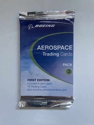 Boeing Aerospace Trading Cards - Pack #3 - First Edition - Neu und versiegelt