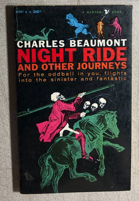 #ad NIGHT RIDE amp; OTHER JOURNEYS Charles Beaumont 1960 Bantam horror paperback 1st $19.99