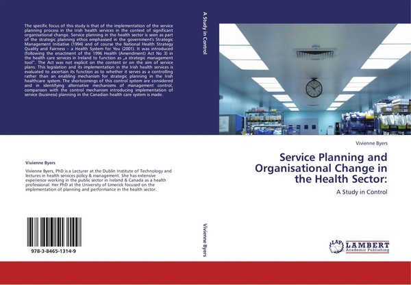 Vivienne Byers | Service Planning And Organisational Change In The Health...-image