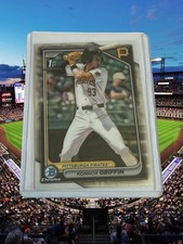 KONNOR GRIFFIN 2024 BOWMAN CHROME DRAFT BASEBALL 1ST BOWMAN RC #BDC-22 ROOKIE