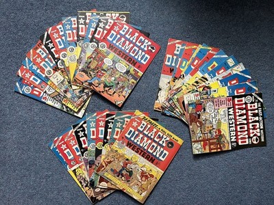 Black Diamond Western Comics Bundle lot Of 32 UK Issues # 1 - 33 (Missing #22)