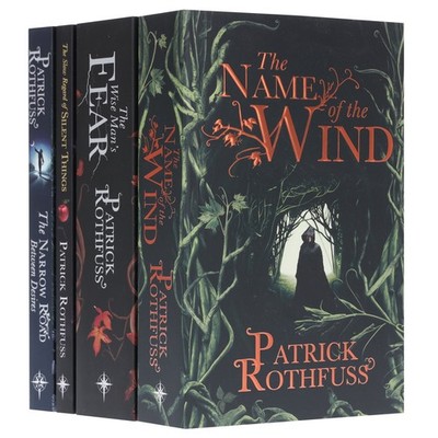 The Kingkiller Chronicle by Patrick Rothfuss 4 Books Collection Set -Fiction- PB