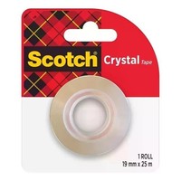 3M Klebeband Scotch Crystal Transparent