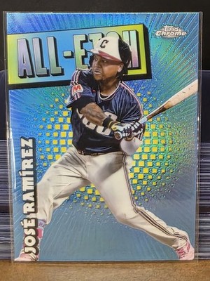 2025 Topps Chrome JOSE RAMIREZ All-Etch Insert #CAE-20 Cleveland