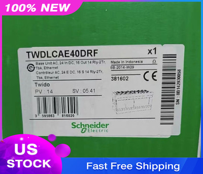 Schneider Twido TWDLCAE40DRF PLC 24 In Programmable Logic Controller Base Unit